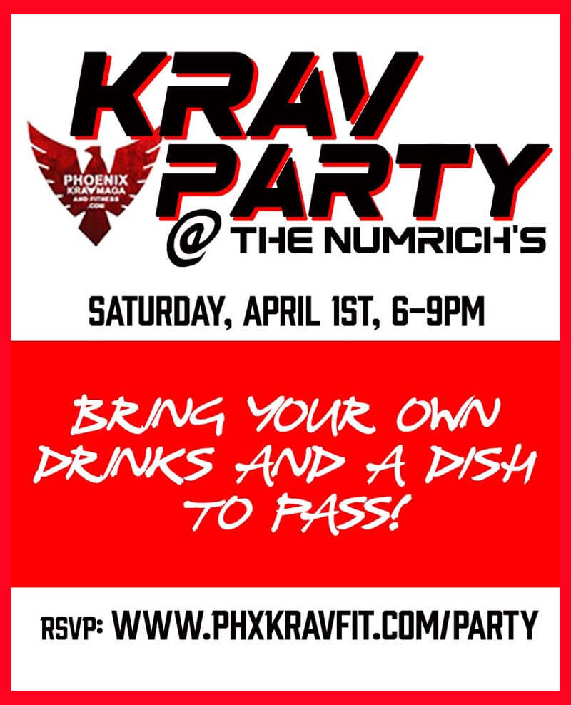 KRAV PARTY @ THE NUMRICH’S