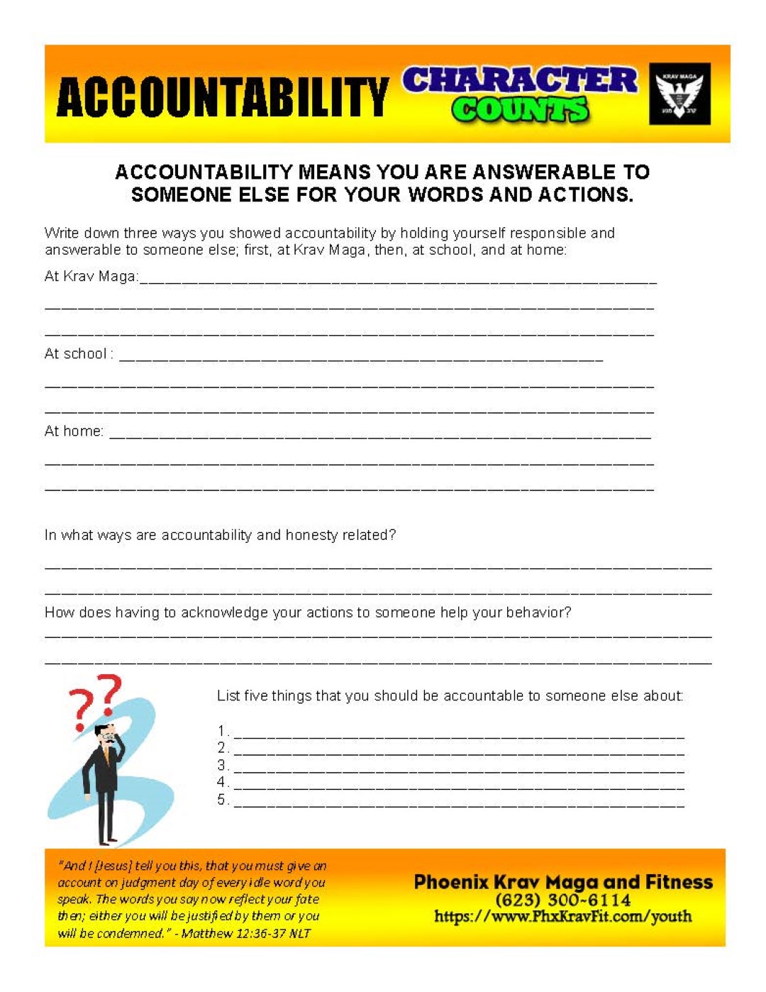 Level 4- Accountablitiy